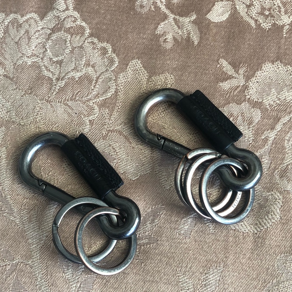 🔴SOLD🔴 2 Coach Carabiner Keychain